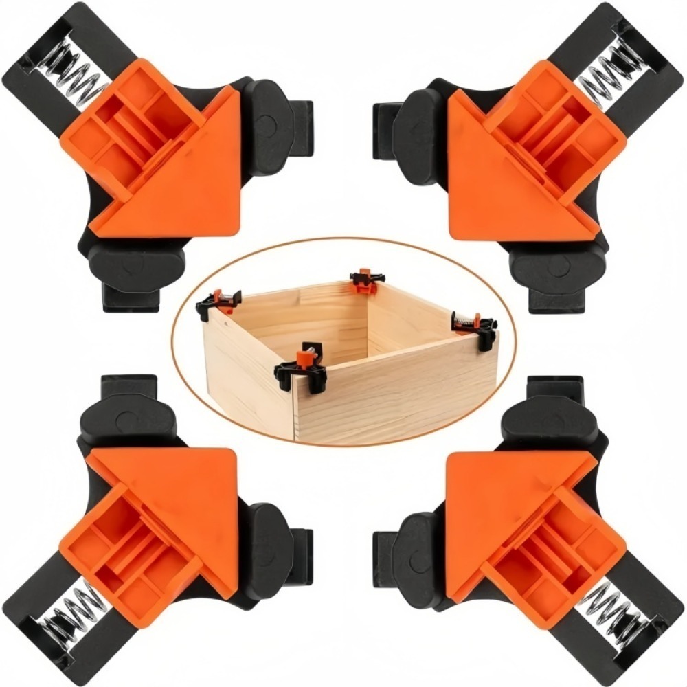 4pcs 90° Right Angle Clamp Fix - đánh giá và giá Woodworking Workshop