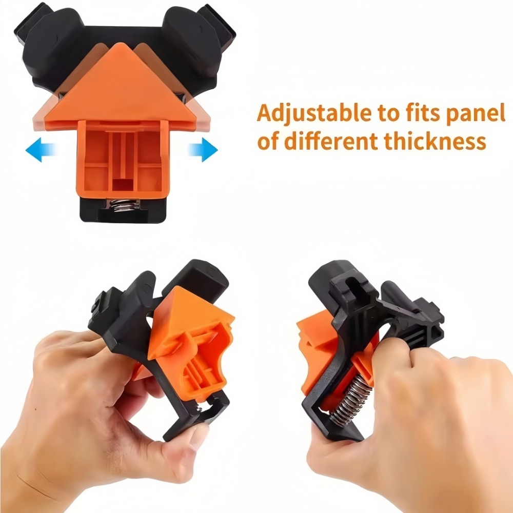 4pcs 90° Right Angle Clamp Fix - đánh giá và giá Woodworking Workshop