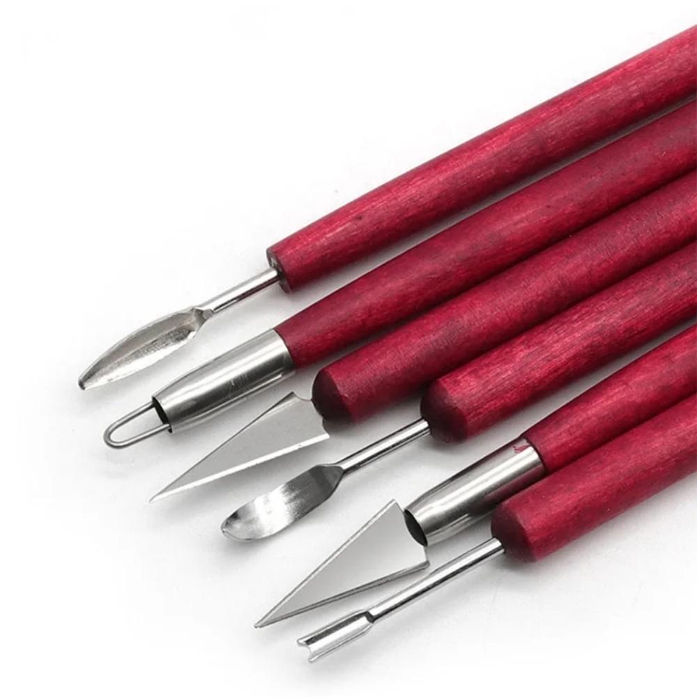 6PCS Sculpting Tool Pottery Wo - đánh giá và giá Wood Chisel Set