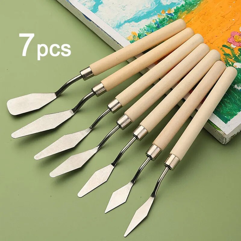 7Pcs/Set Stainless Steel Oil P - đánh giá và giá Drawknife Blade