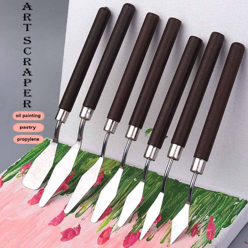 Stainless Steel Oil Painting K - đánh giá và giá Drawknife Blade