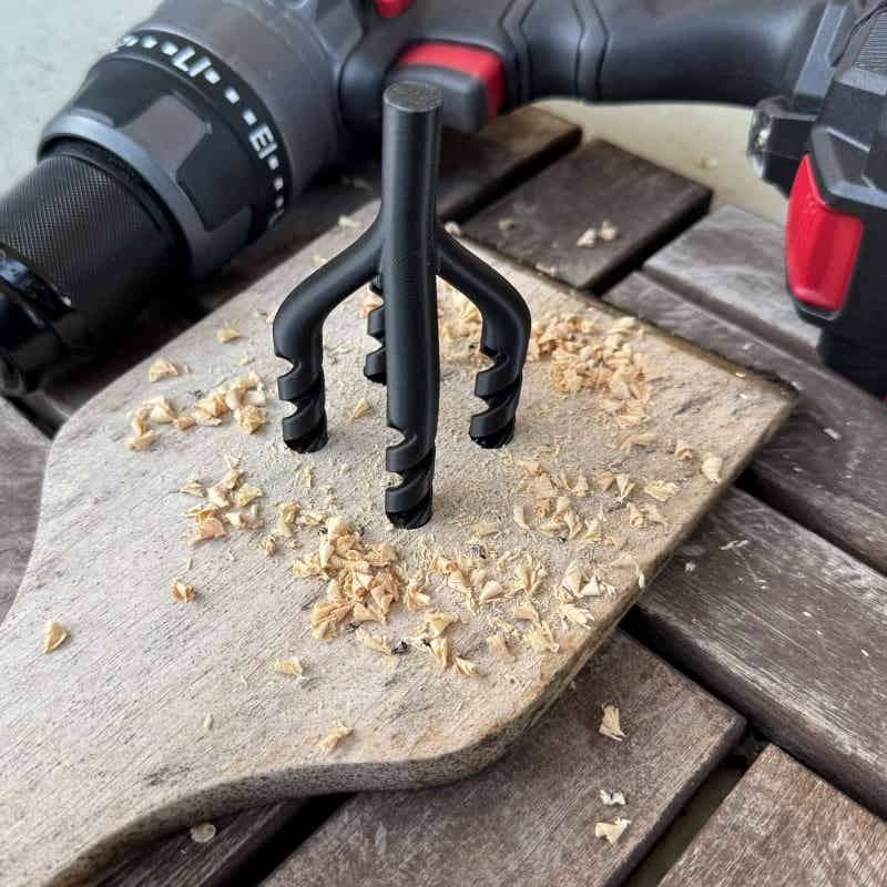 Plastic Four Prank Drill Bit T - đánh giá và giá Woodworking Jokes