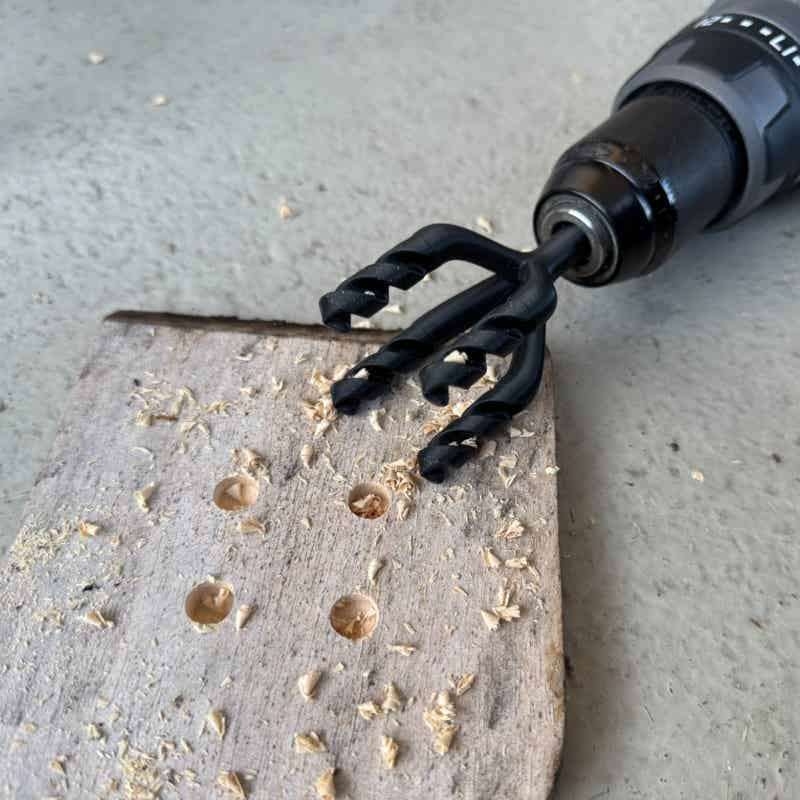 Plastic Four Prank Drill Bit T - đánh giá và giá Woodworking Jokes