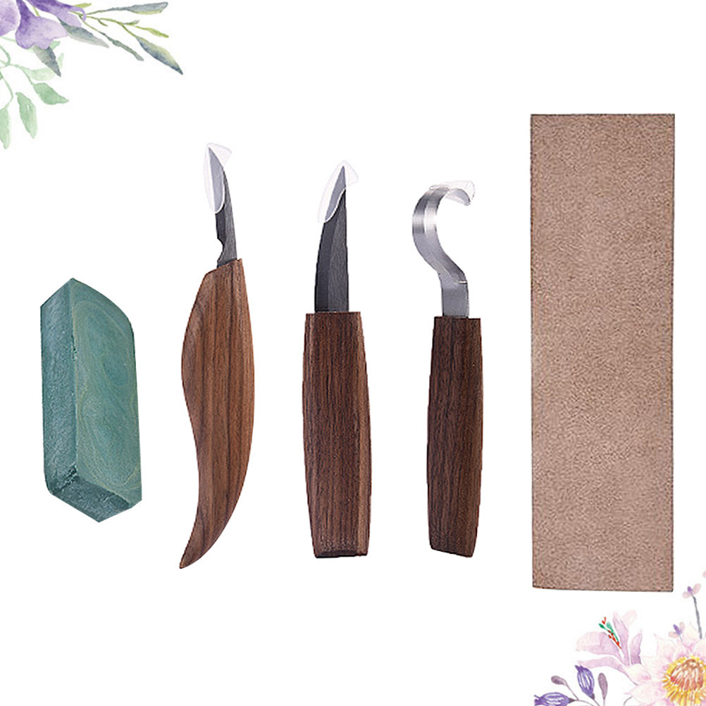 5pcs Kit Set Stainless Steel W - đánh giá và giá Wood Chisel Set